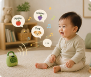 Bé chơi với thẻ từ vựng